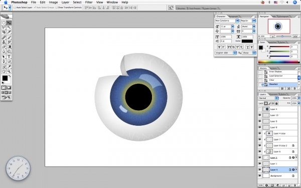 Creation of Creative Eye: Step 20